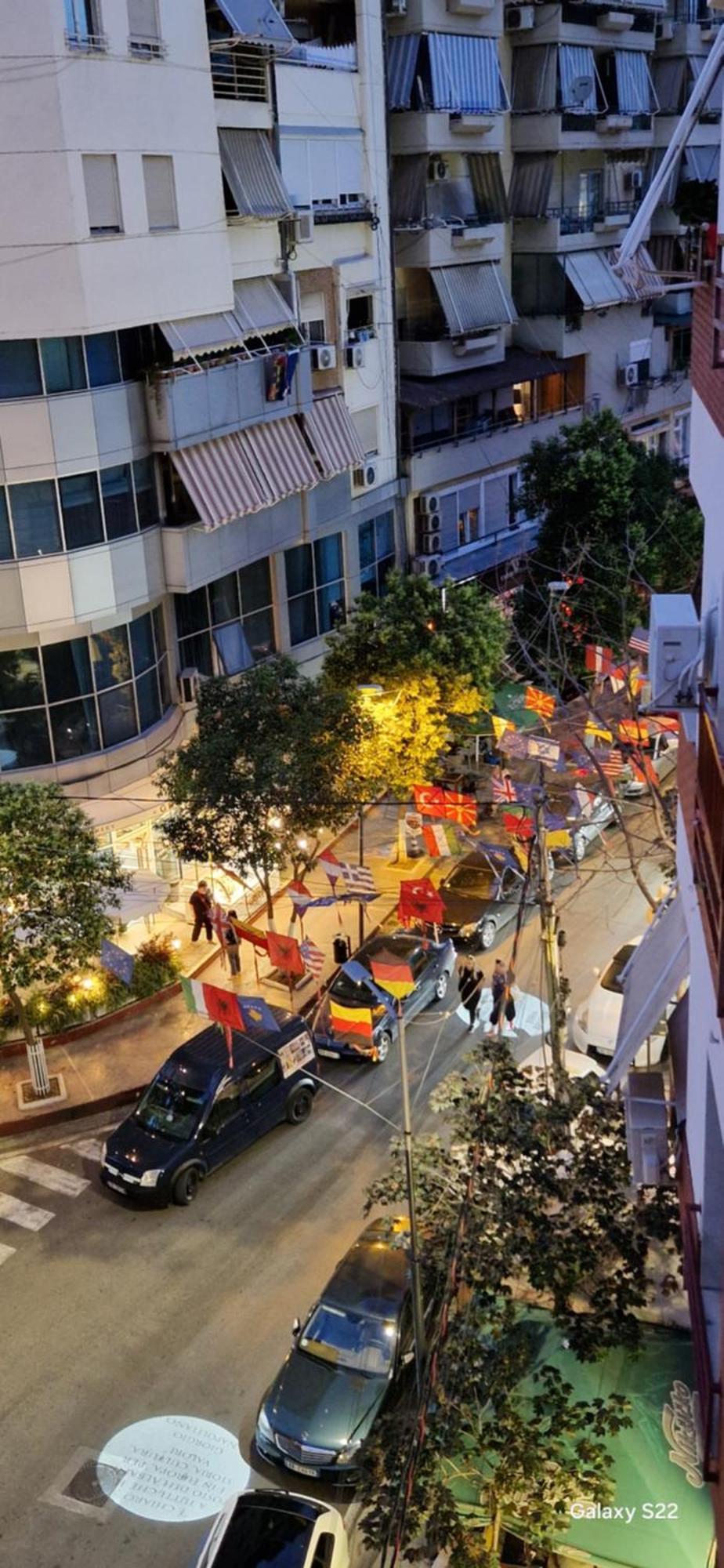 Central Deluxe Apartment Tiran Dış mekan fotoğraf